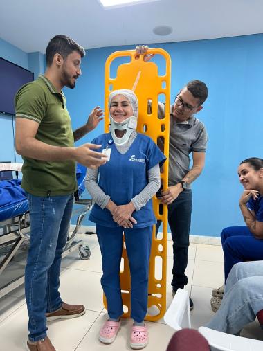 Hospital Regional da Chapada promove treinamento em APH e Traumatologia para colaboradores | SECOM