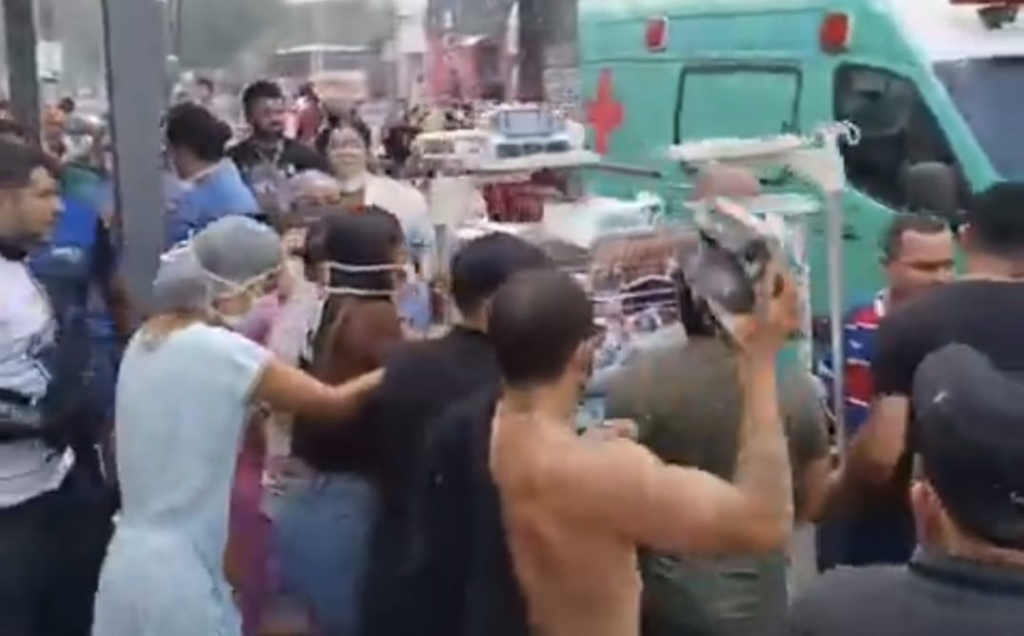 Incêndio atinge hospital em Fortaleza e bebês são transferidos para outras unidades