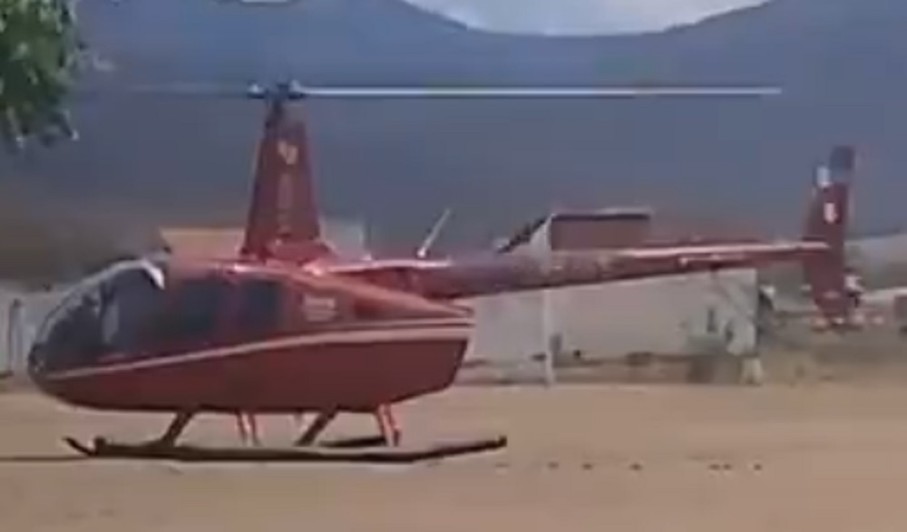 Passageiros de helicóptero são assaltados após pouso de emergência no Ceará
