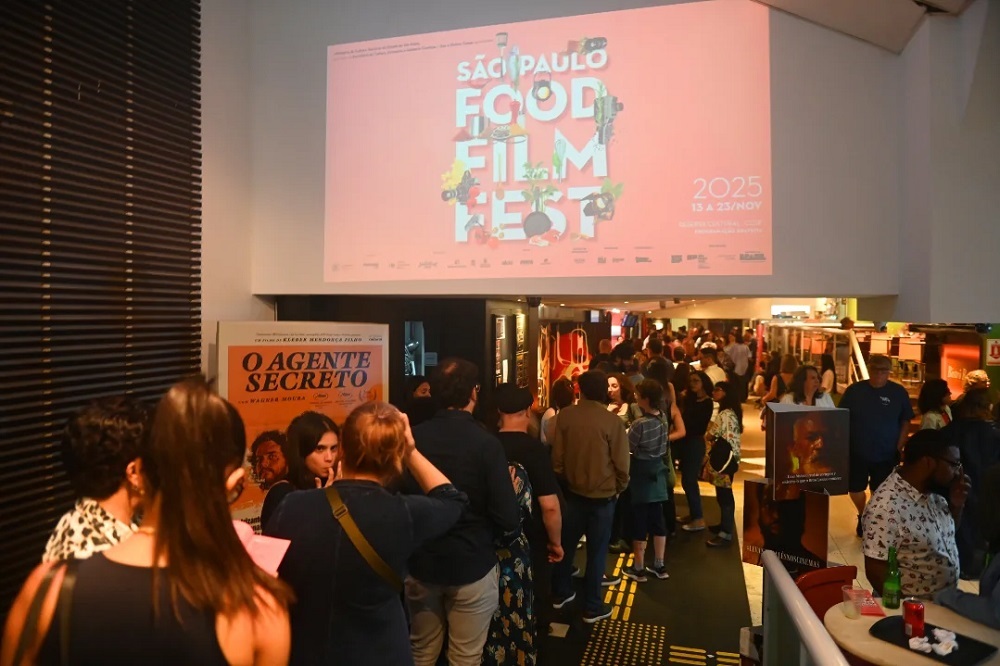 SP Food Film Festival transforma o CCSP em palco de cinema, sabores e experiências gratuitas até 23 de novembro