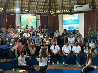 Sema e Inema participam de workshop sobre erosão costeira na Praia do Forte | SECOM