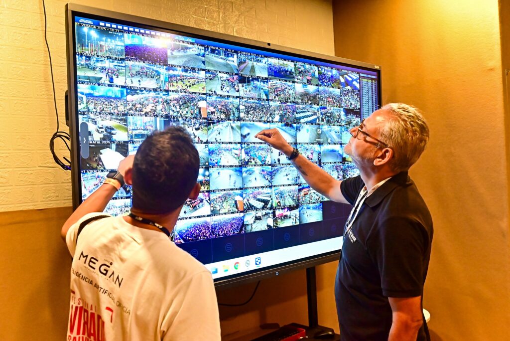 Tecnologia de IA Megan contabiliza em tempo real o público do Festival Virada Salvador 2026 – Secretaria de Comunicação