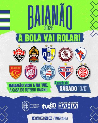 Baianão começa neste sábado (10) com cobertura exclusiva da TVE | SECOM