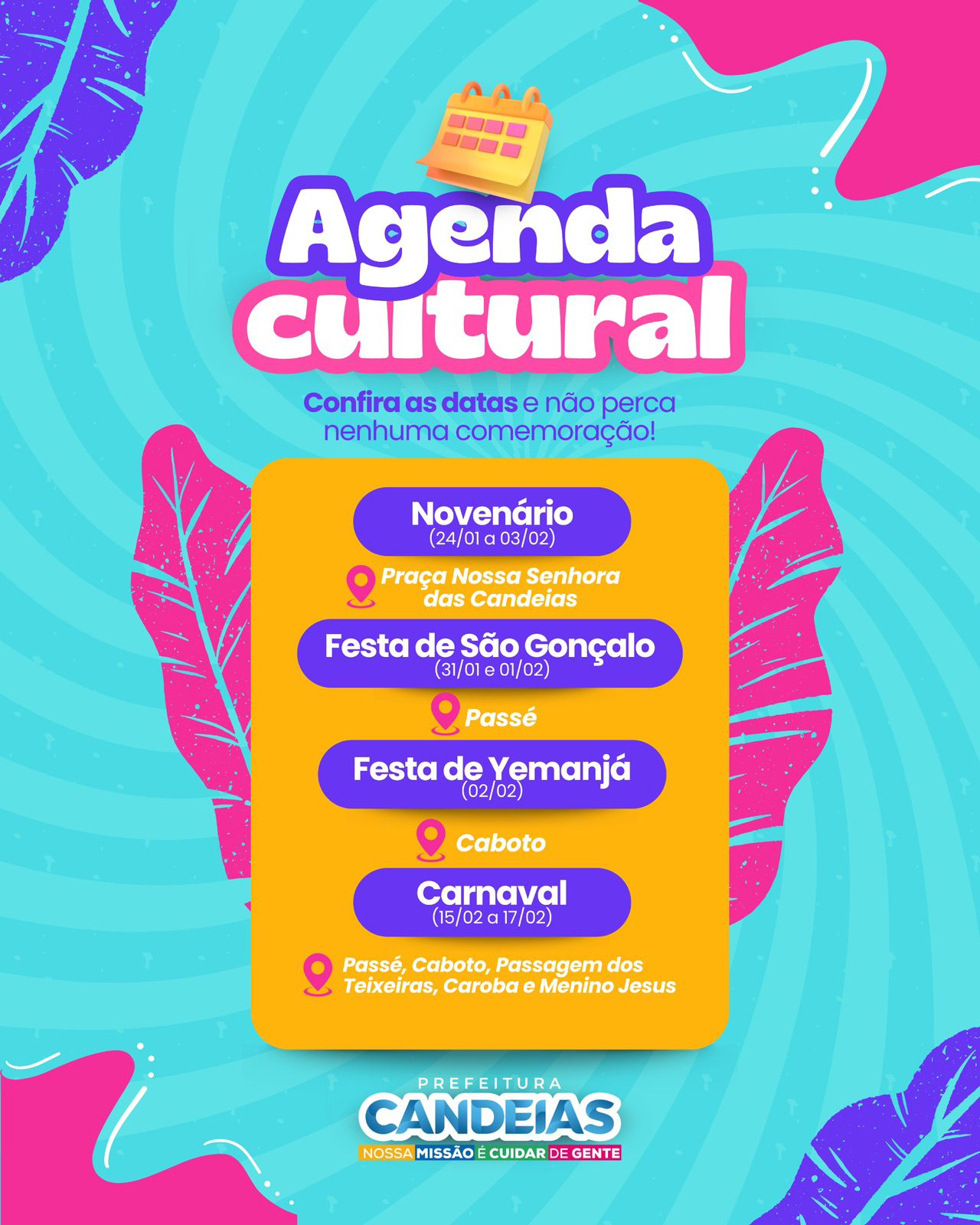 Confira o calendário com todas as festas que vão acontecer em janeiro e fevereiro – Imprensa Bahia