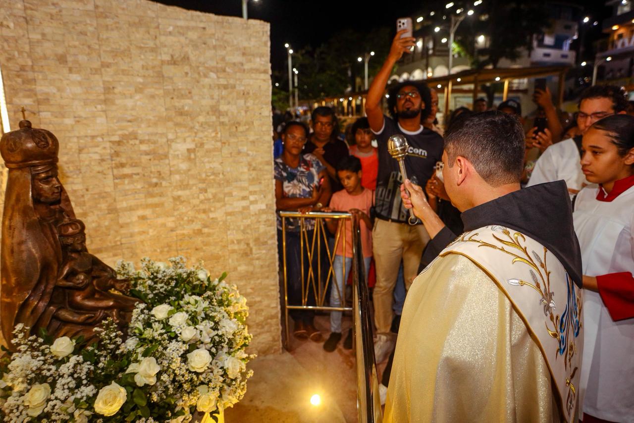 Inauguração de praça tem aplausos do povo e benção de Nossa Senhora – Imprensa Bahia