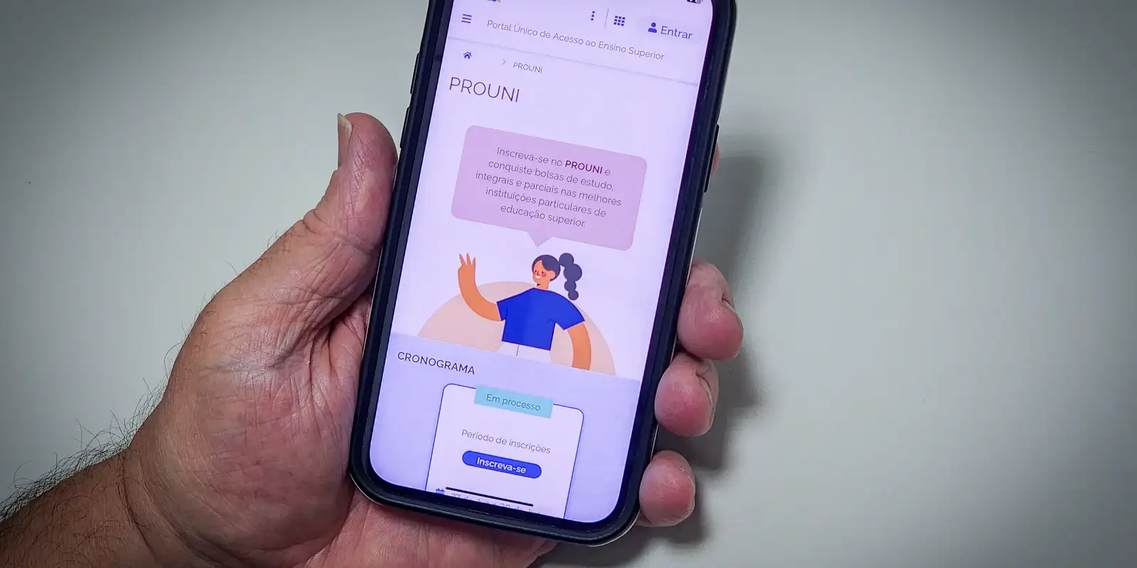Prouni 2026 oferece mais de 590 mil bolsas em instutições privadas