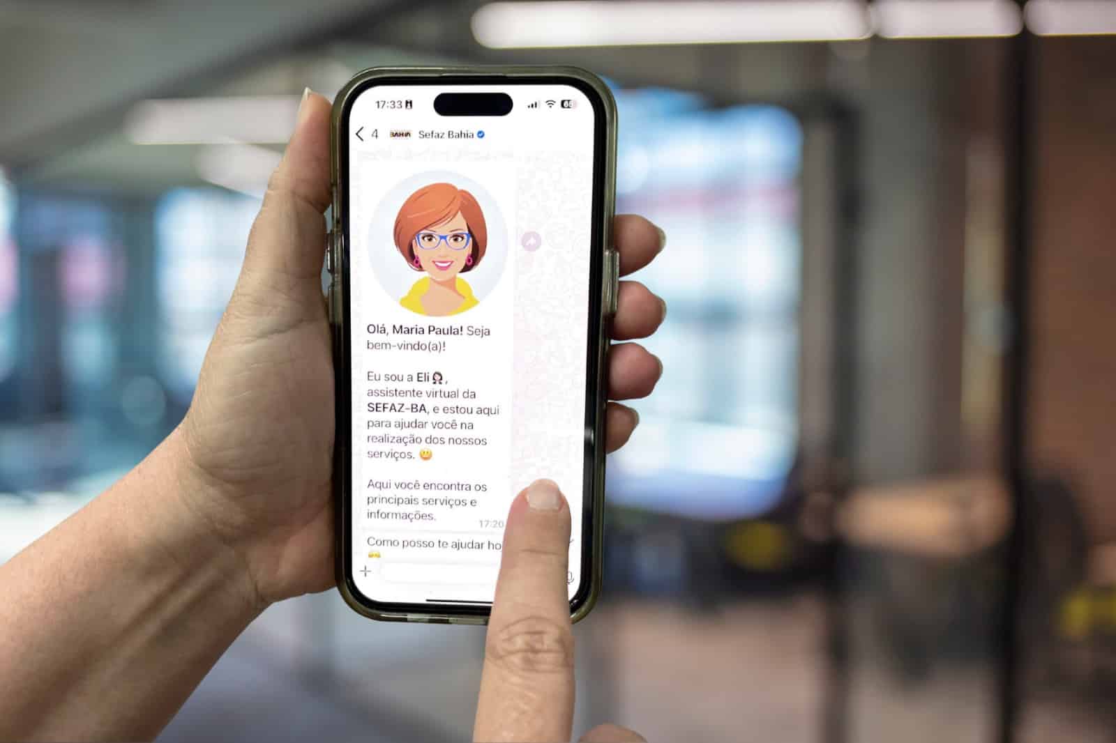 Sefaz-Ba amplia atendimento digital e oferece 81 serviços pelo chatbot disponível no site