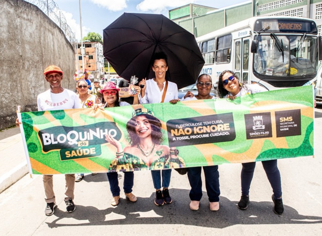 Bloquinho da Saúde mobiliza população e reforça prevenção às ISTs e à tuberculose durante o Carnaval