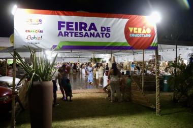Feira de Artesanato de Guarajuba amplia atrações para turistas nacionais e estrangeiros no destino | SECOM