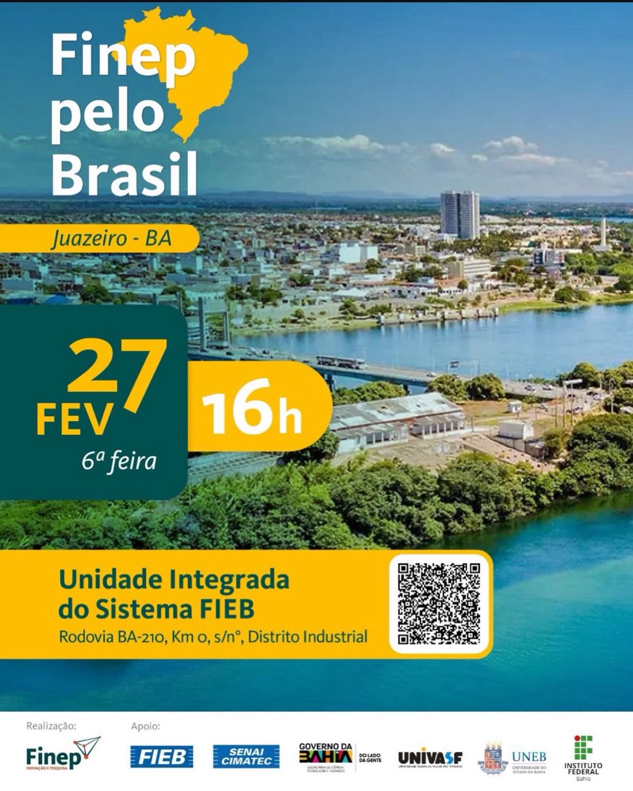INOVACRED: Desenbahia participa do evento Finep pelo Brasil em Juazeiro