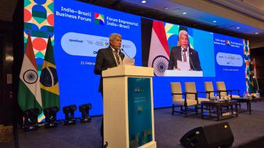 Jerônimo Rodrigues apresenta potencial da Bahia para empresários e autoridades no Fórum Índia-Brasil | SECOM