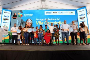 Bahia participa de cerimônia simultânea de entrega de unidades habitacionais do Programa Minha Casa Minha Vida | SECOM
