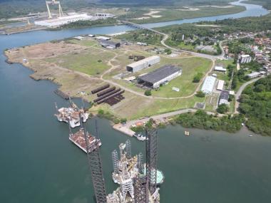 Contrato com a Petrobras é assinado para uso do principal canteiro de obras da Ponte Salvador–Ilha de Itaparica | SECOM