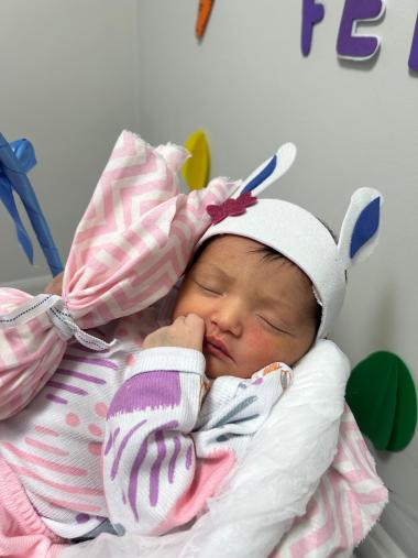 Ensaio de Páscoa leva acolhimento e leveza à rotina hospitalar na Maternidade Frei Justo Venture, em Seabra | SECOM