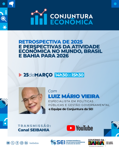 SEI realiza apresentação on-line de conjuntura econômica | SECOM