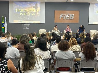 Secretaria das Mulheres do Estado reforça políticas que promovem o protagonismo feminino durante Bahia Comex por Elas | SECOM