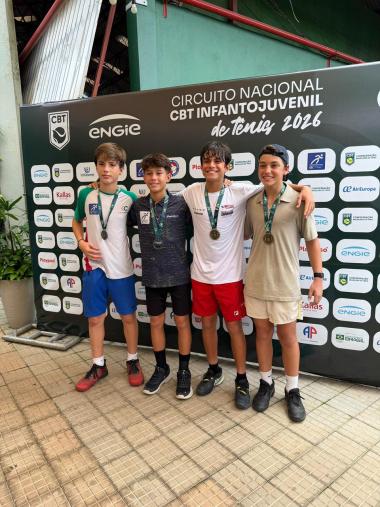 Tenistas baianos apoiados pelo FazAtleta conquistam títulos na primeira etapa do circuito nacional de tênis em Belém | SECOM