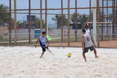 Terceira etapa da Copa Metropolitana de Beach Soccer movimenta orla da Boca do Rio neste final de semana | SECOM