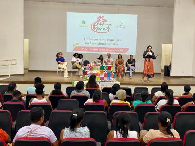 Em Cruz das Almas, SPM participa de Seminário com Mulheres Rurais | SECOM