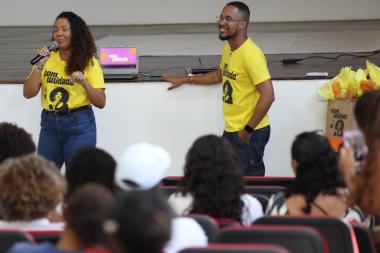 Estudantes do Colégio Estadual Luiz Viana, em Salvador, iniciam capacitação em Comunicação. | SECOM