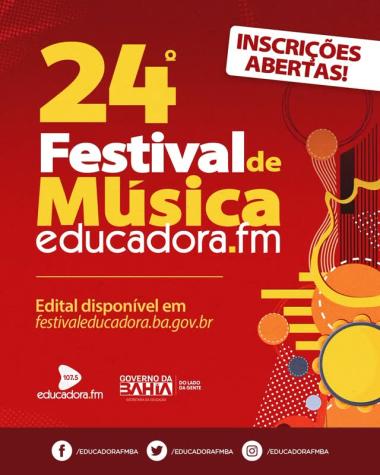 Festival de Música da Rádio Educadora FM segue com inscrições abertas para estudantes da rede estadual | SECOM