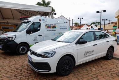 Governo do Estado inicia agenda em quatro municípios com entregas de infraestrutura e abastecimento de água em Iraquara | SECOM