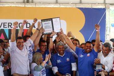 Pavimentação, inclusão digital e proteção às mulheres marcam a presença do Estado em Souto Soares | SECOM