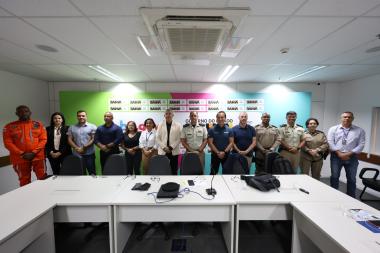 Representantes da FIFA conhecem COI da SSP e discutem segurança para a Copa Feminina | SECOM