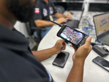 SSP emprega Reconhecimento Facial e POE para operação no Aniversário de Eunápolis | SECOM