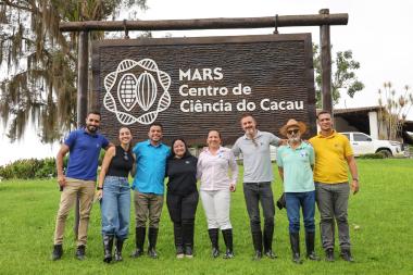 Seagri visita Centro de Ciência do Cacau da Mars em Barro Preto | SECOM