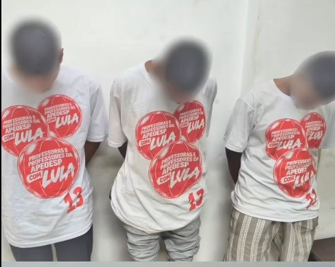 PMs são acusados de obrigar presos por tráfico a vestir camiseta do PT em SP